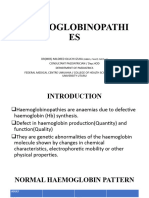 HAEMOGLOBINOPATHIES