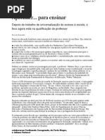 Aprender Para Ensinar