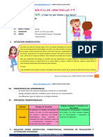 Experiencia de Aprendizaje 07 Al 18 de Junio