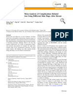 A Bayesian Network Meta-Analysis of Complications Related To Breast Reconstruction Using Different Skin Flaps After Breast Cancer Surgery