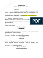 Psicoeducacion Gestión Emocional