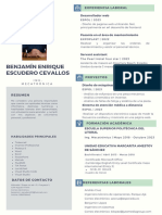 CV Benjamín - Escuderocevallos