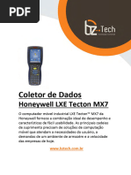 Manual Honeywell Txe Tecton mx7