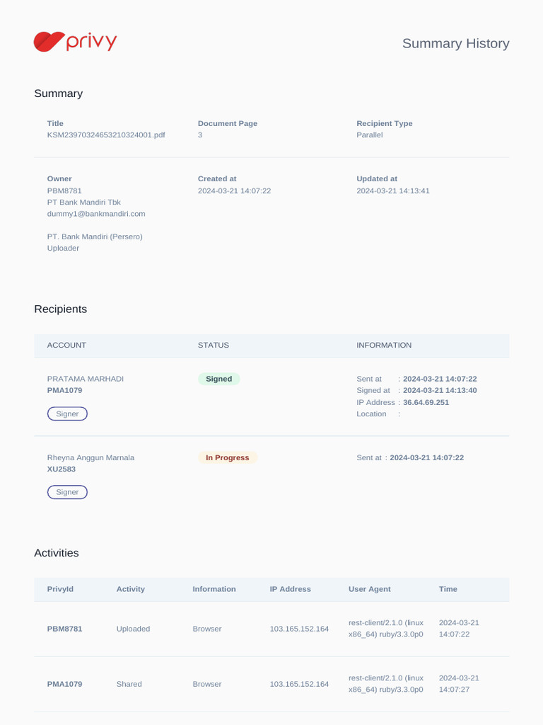 Document Summary 2024 03 21 1711005297 | PDF | Safari (Web Browser ...