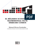 Regimen Economico Matrimonial