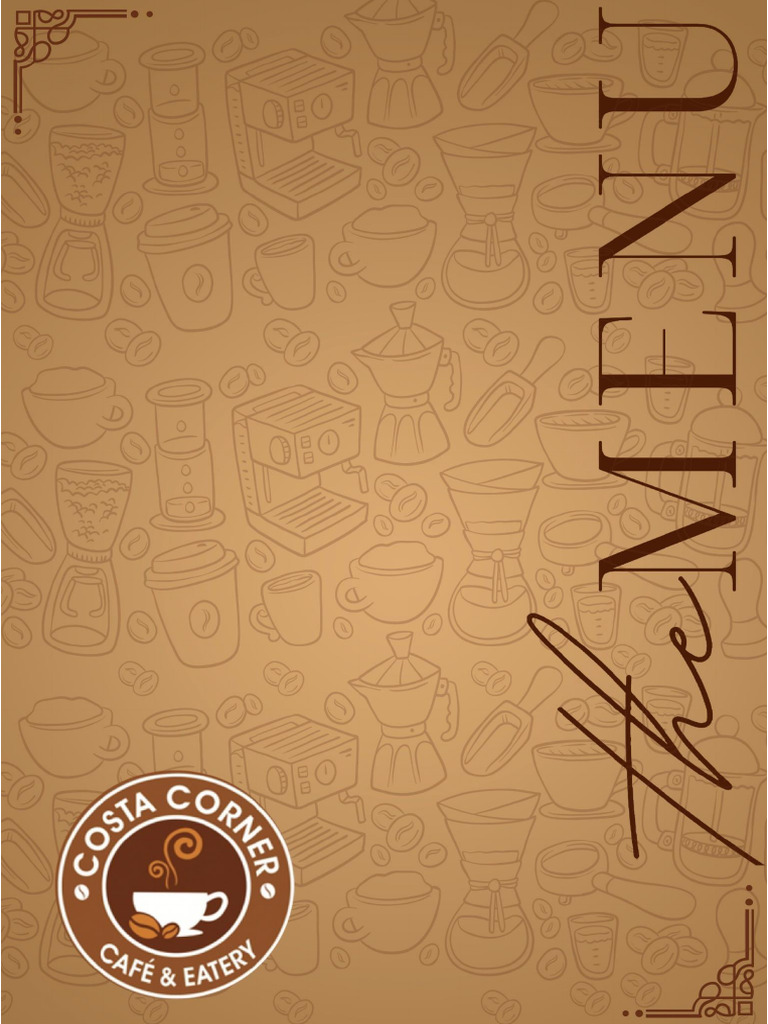 Costa Corner Menu | PDF
