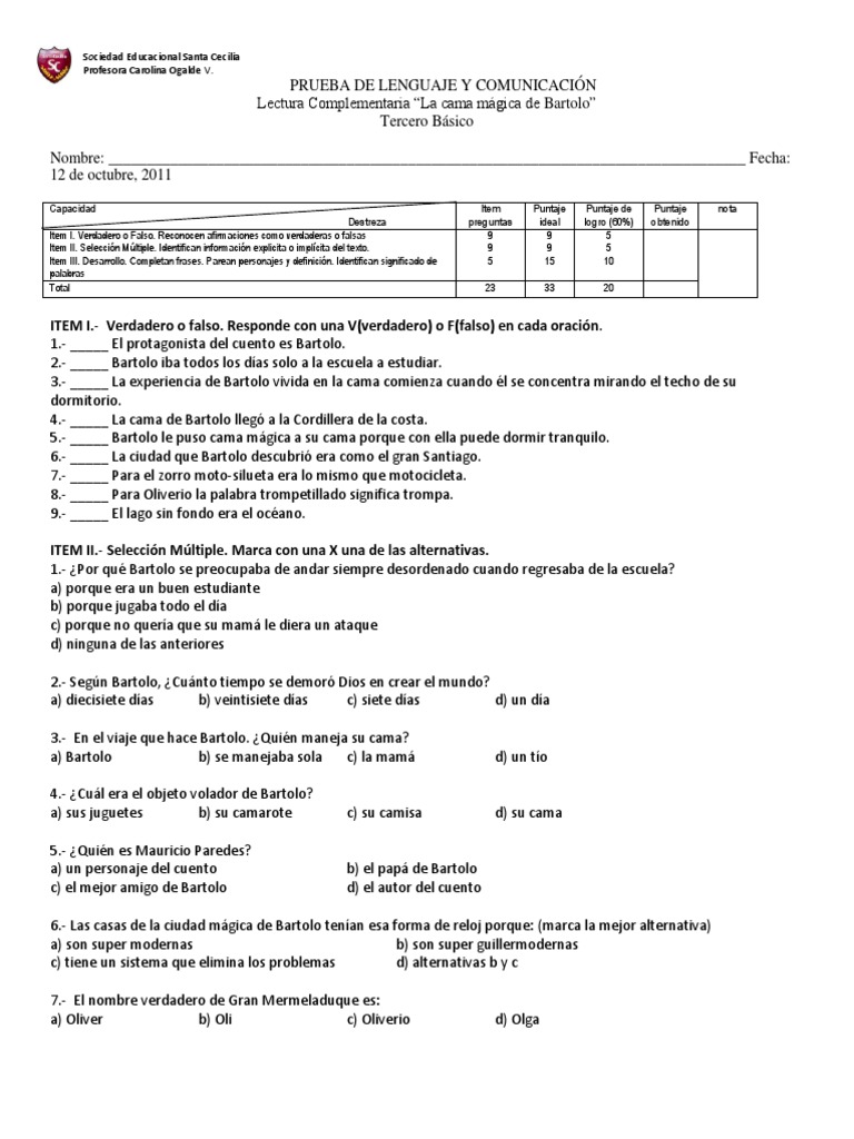 La Cama Magica De Bartolo Pdf Chilecomparte