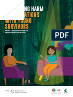 Disrupting Harm-Conversations With Young Survivors About Online Child Sexual Exploitation and Abuse