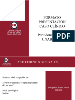 Formato PPT Presentación Caso Clínico