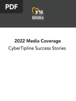 2022 Media Coverage Cybertipline Success Stories | PDF | Child ...