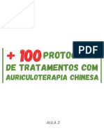 Protocolos de tratamento ( Auriculoterapia ) 2