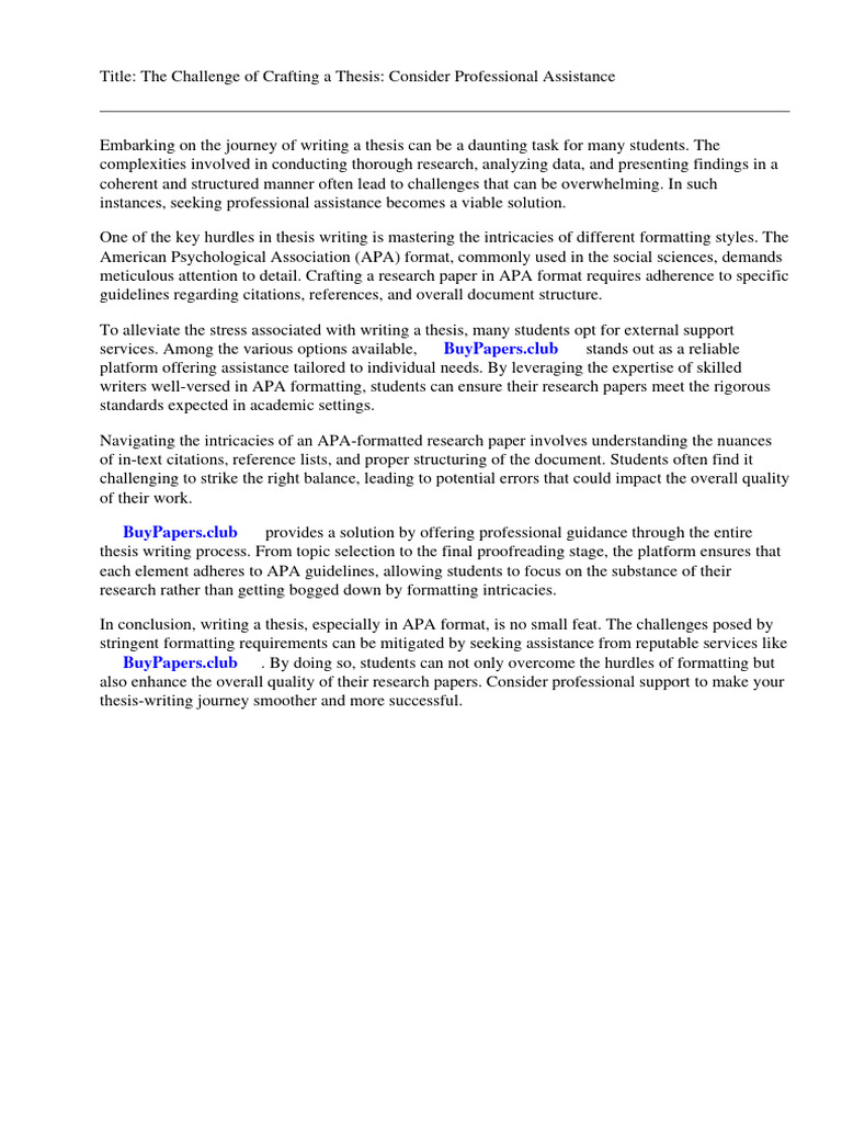 An Example of a Research Paper Written in Apa Format | PDF | Apa Style ...