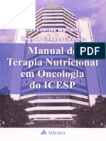 Resumo Manual de Terapia Nutricional em Oncologia Do Icesp Dan L Waitzberg Thais de C Cardenas