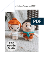 Los Picapiedra Muneca Amigurumi PDF Patron Gratis