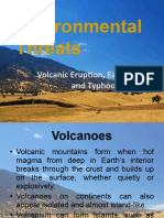 ES LECTURE 11 - Environmental Threats