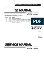 KDL 32BX325 326 425 Az2 TX Chassis