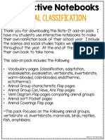 Animal Classification: ©rdooly - The Teacher Bag