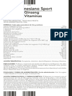 Total Magnesiano Sport: Magnesio - Ginseng Minerales - Vitaminas