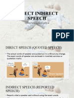 Direct Indirect Speech