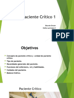 Clase VI Paciente Critico I