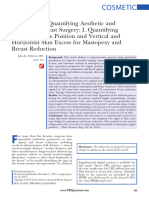 A Process For Quantifying Aesthetic and Functional Breast Surgery