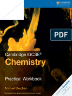 Cambridge IGCSE Chemistry Practical Workbook