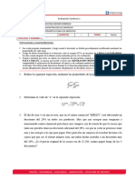 Evaluación Continua 1 Diaz Diaz Heiner Enrique: Facilitador Carrera Curso Aula Semestre Turno Apellidos Y Nombres