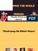 Developing The Whole Person Week 2-3