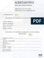 Gramática I - Plural Dos Substantivos Compostos