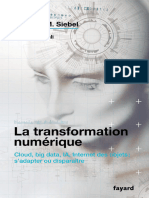 La Transformation Numérique - Cloud - Big Data - Internet Des Objets - S - Adapter Ou Disparaître - Thoma