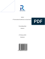 4th ICSS2015 ProceedingsBook Vol 1