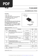 Snubberless Triac: Features