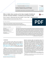 1.effect of Alkali-Silica Reaction On The Shear Strength of Reinforced