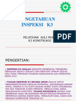 PLH - Pengetahuan Inspeksi K3 Palembang