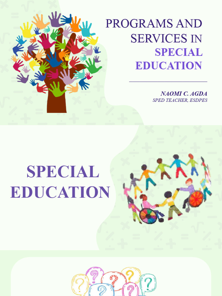 Educational Programs and Services 052636 | PDF | Individualized ...