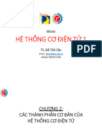 Hệ Thống Cơ Điện Tử 1