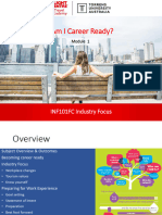 INF101FC Module 1 PowerPoint - Am I Career Ready
