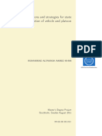 Specifications and Strategies For State Estimation of Vehicle and Platoon