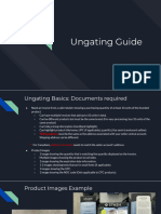 Ungating Guide