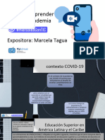 MiercolesConTIC Webinar 1 - Enseñar y Aprender en y Pospandemia - Marcela Tagua