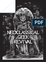 Neoclassical Geek Revival RPG Alex Mayo Edition