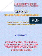 CHƯƠNG V CƠ CẤU XÃ HỘI - GIAI CẤP