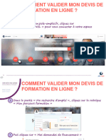 Comment Valider Mon Devis de Formation en Ligne ?