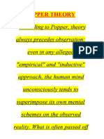 Popper Theory