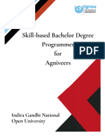 IGNOU-Agniveer Information Brochure-2023