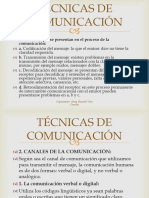 Técnicas de Comunicación1