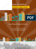 S1b-Pengantar Arsitektur-Bangunan Arsitektur-Status Sosial