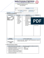 SESIÓN DE APRENDIZAJE - N3 2DO GRdo