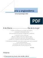 Urticaria y Angioedema 2023-A