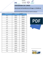 Cronograma de Curso 7º Ano A e B - 2024